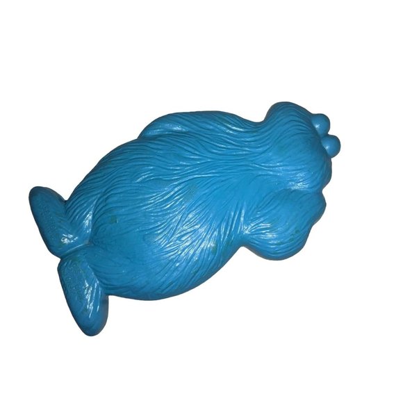 Vintage Cookie Monster Squeak/Rattle Toy 1979 - Picture 3 of 7